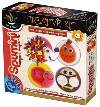 Spuma de modelat - Spumini Magneți Frigider  joc creativ | image