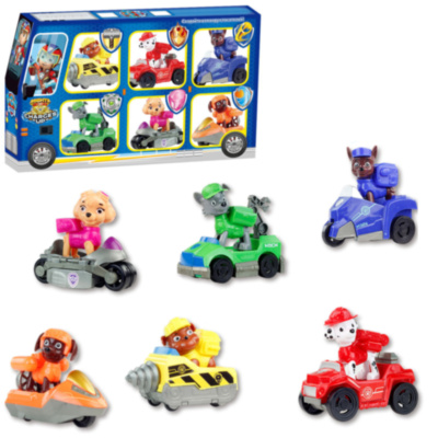 Set 6 Figurine cu Mașinuțe Patrula Cățelușilor | image