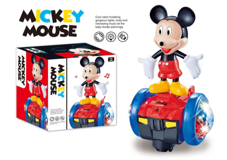 Mickey pe Hooverboard, cu sunete și lumini