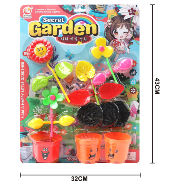 Flori în Ghiveci, set de creație