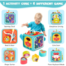 Cub educativ interactiv 6 în 1 pentru bebeluși (culoare aleatorie)