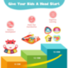 Cub educativ interactiv 6 în 1 pentru bebeluși (culoare aleatorie)