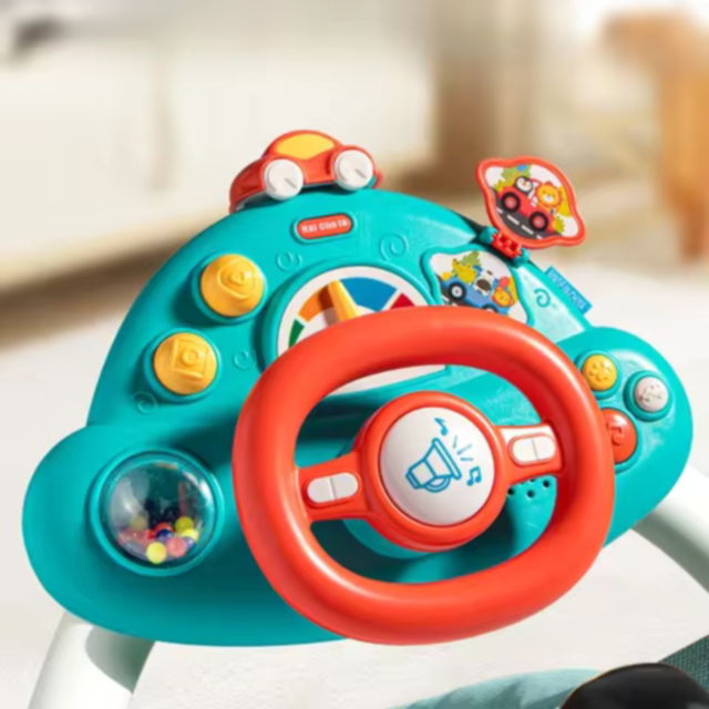 Volan interactiv cu rotație 360° și sunete