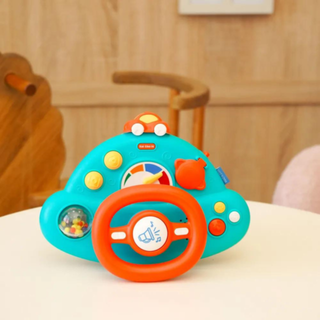 Volan interactiv cu rotație 360° și sunete