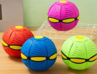 Aruncă și Prinde! Mingea Care Se Transformă În Frisbee (culoare aleatorie)  | image