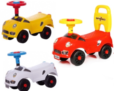 Mașinuță fără Pedale Acționată cu Picioarele | image