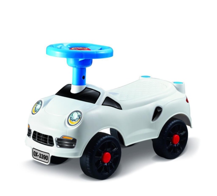 Mașinuță fără Pedale Acționată cu Picioarele