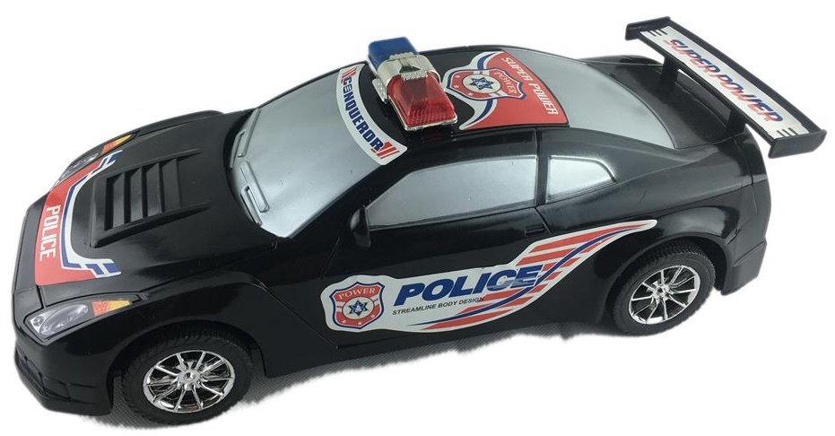 Mașina de Poliție cu Fricțiune, 38cm