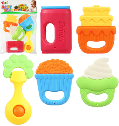 Set 5 Zornăitori Silicon cu Dentiție | image