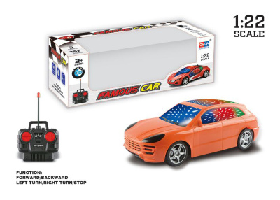 Mașina Teleghidată cu Efecte de Lumini 3D | image