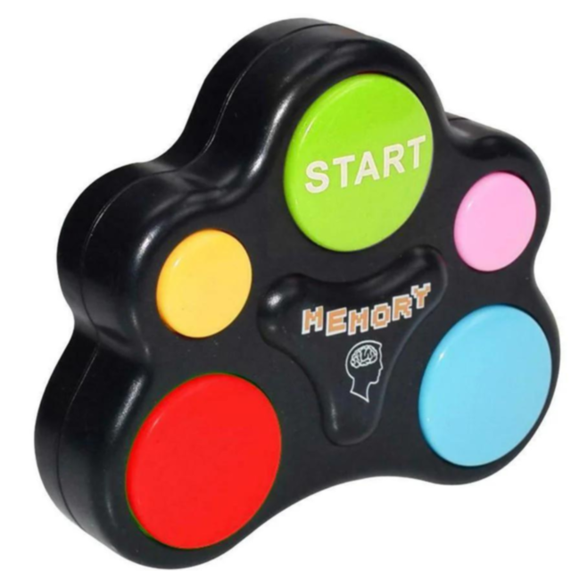 Joc electronic de memorie cu butoane luminoase