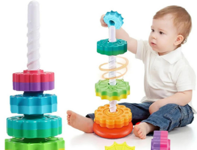 Turn curcubeu pentru stivuire – Rainbow Tower | image