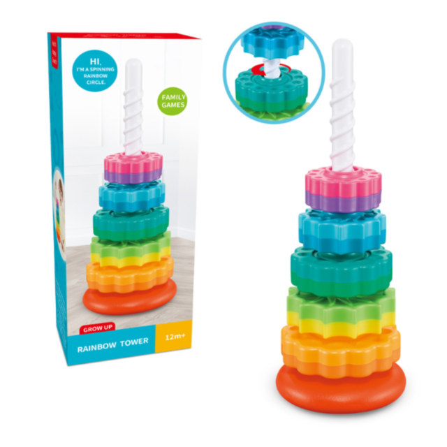 Turn curcubeu pentru stivuire – Rainbow Tower
