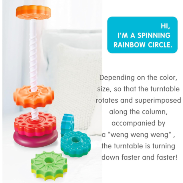 Turn curcubeu pentru stivuire – Rainbow Tower