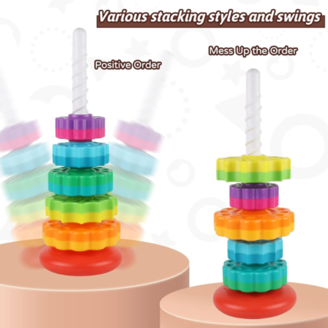 Turn curcubeu pentru stivuire – Rainbow Tower