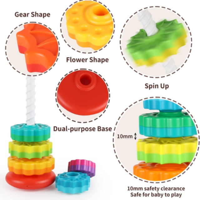 Turn curcubeu pentru stivuire – Rainbow Tower