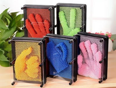 Panou 3D Pin Art – Creează Amprente Unice în Timp Real (culoare aleatorie) | image