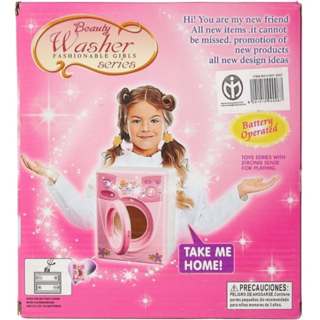 Mașină de spălat jucărie cu apă pentru copii