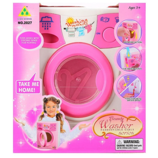 Mașină de spălat jucărie cu apă pentru copii