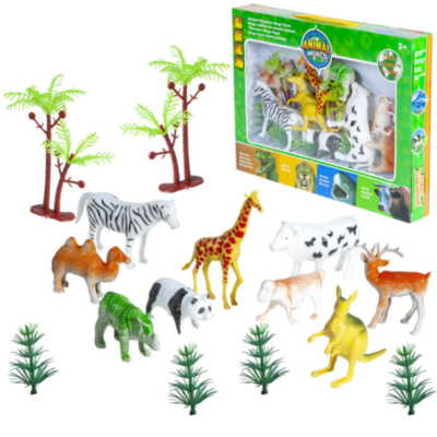 Set 9 Animale Sălbatice cu Palmieri | image