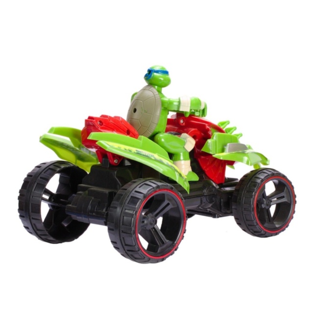 Mașina ATV  Țestoasele Ninja  cu Mecanism de Fricțiune