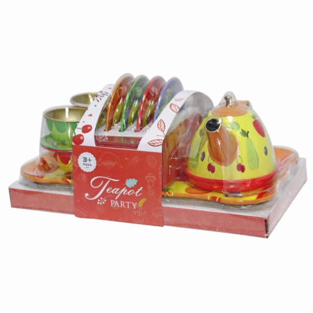 Set pentru Micul Dejun din 14 Piese, Metalic