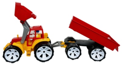 Tractor cu Lopată și Remorcă, 70cm | image
