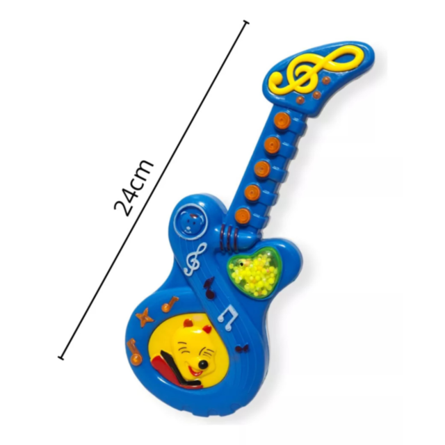 Chitară Muzicală Interactivă pentru Copii (culoare aleatorie)