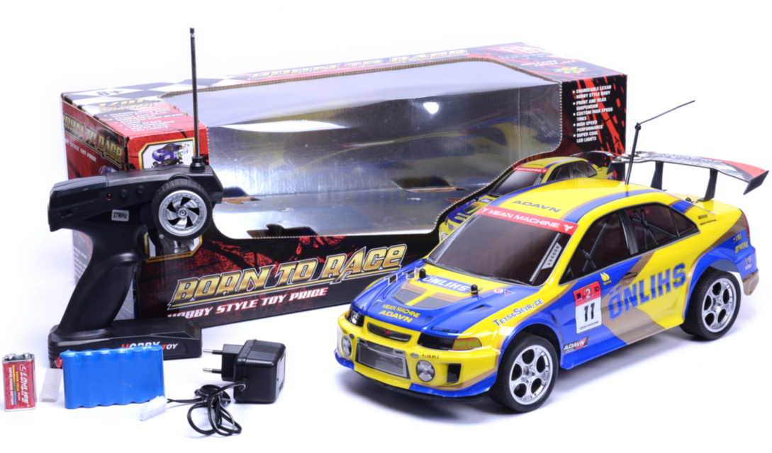 Mega Mașina de Curse Teleghidată cu Baterii Reîncărcabile, 25cm