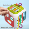Cub educativ 7 în 1 cu forme, pian și labirint 