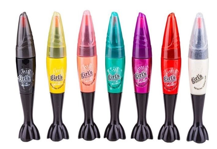 Set de manichiura pentru fetite, oja, sclipici