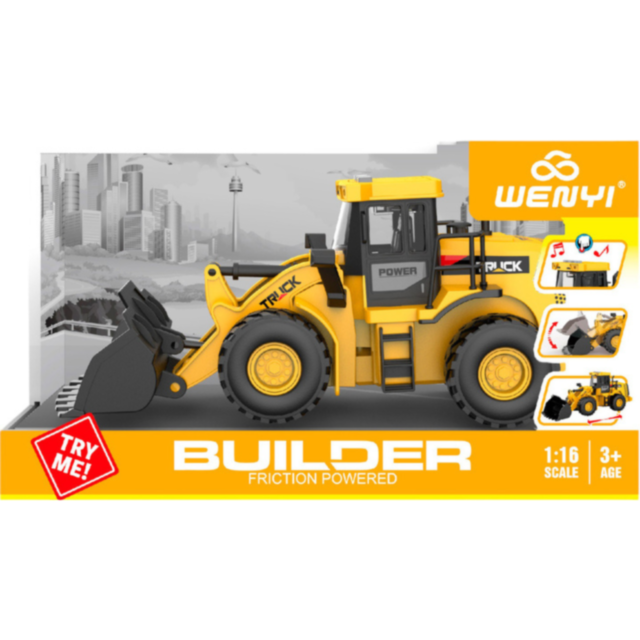 Buldozer Interactiv cu Sunete și Lumini pentru Copii