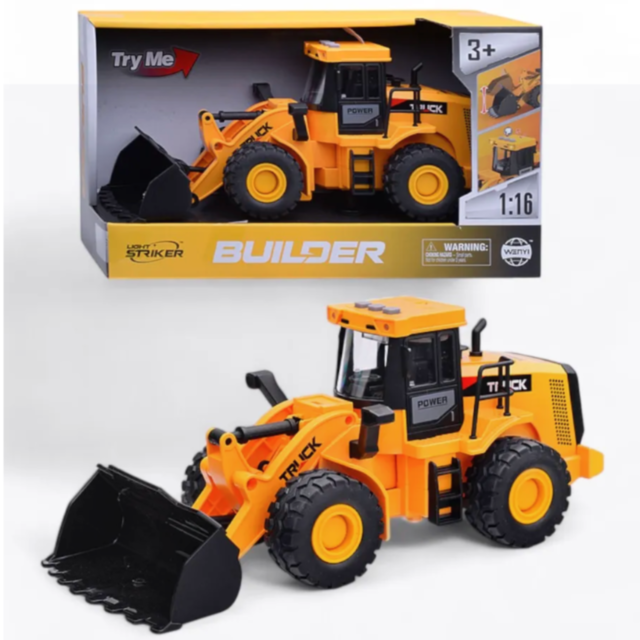 Buldozer Interactiv cu Sunete și Lumini pentru Copii