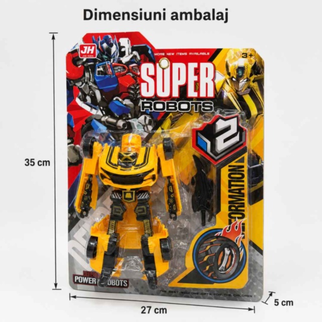 Mașină transformabilă în robot 2 în 1