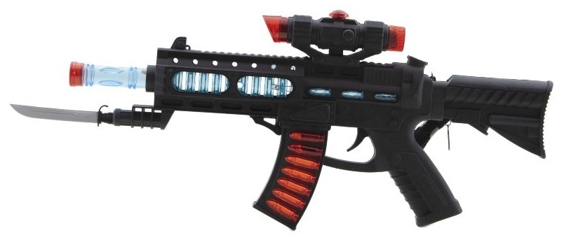 Mitralieră cu Sunete și Lumini, 54cm