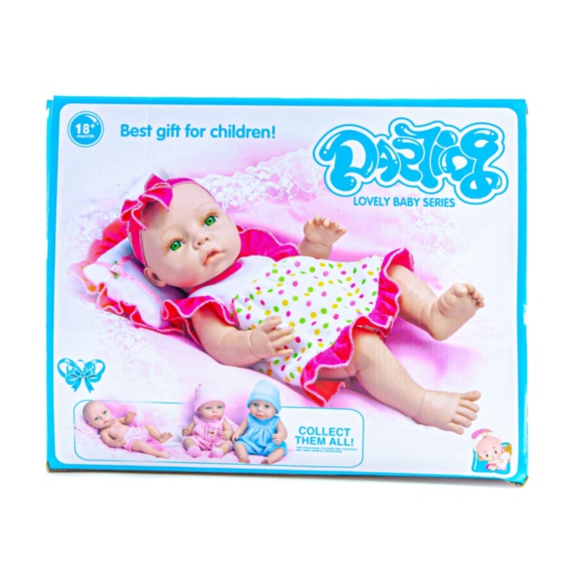 Bebeluș cu Haine de Schimb, Sticluță și Pernă