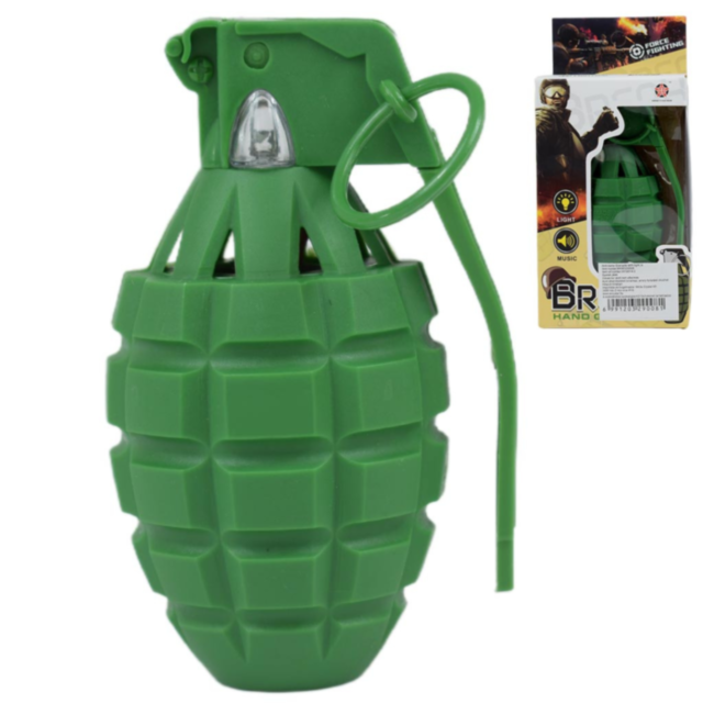 Grenadă Jucărie cu Lumină și Sunet