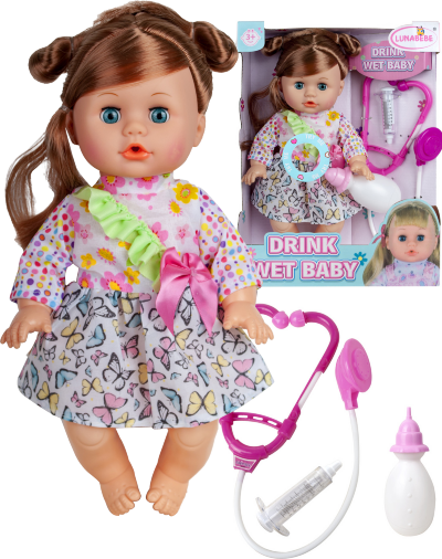 Păpușă cu Sunete și Set Doctor, face pi-pi la oliță | image