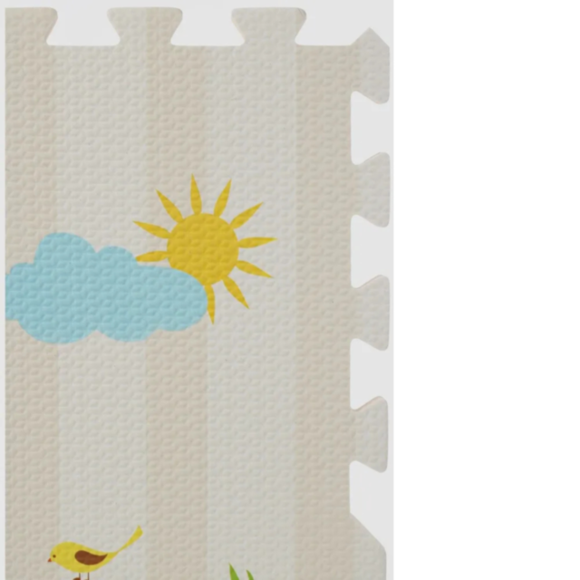 Covor Puzzle pentru Copii cu Iepuraș