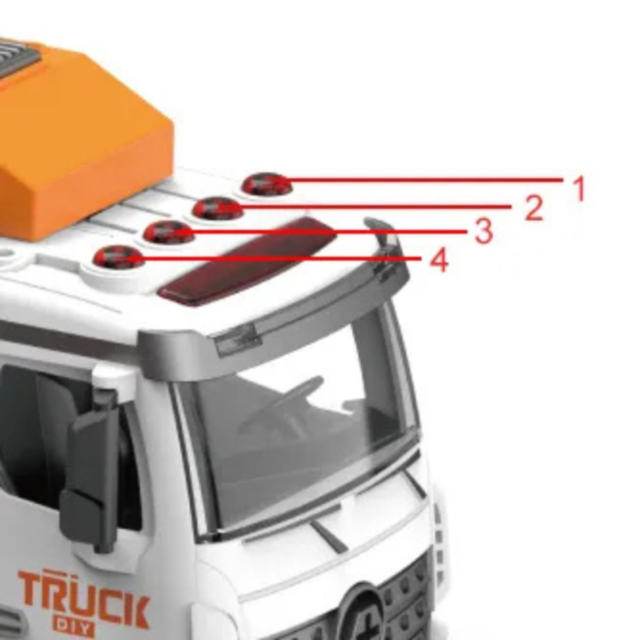 Camion de Salubrizare cu Lumină și Sunet – Asamblare și Funcții Interactive