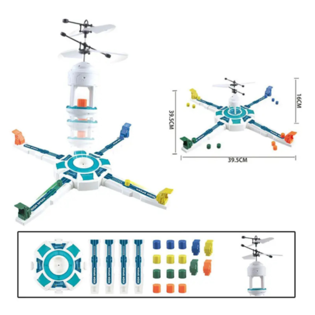 Dronă Zburătoare cu Platformă de Lansare și Mod Competitiv