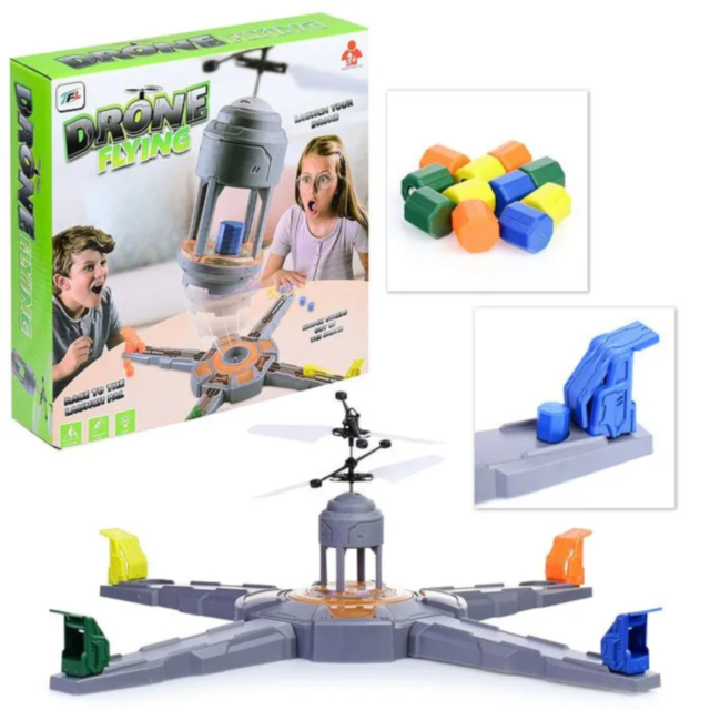 Dronă Zburătoare cu Platformă de Lansare și Mod Competitiv