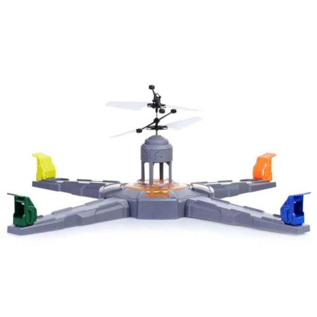 Dronă Zburătoare cu Platformă de Lansare și Mod Competitiv