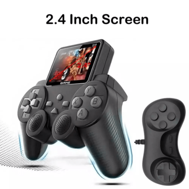 Consolă Retro S10 cu Ecran și 520 Jocuri