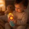 Telecomandă jucărie muzicală cu lumini pentru bebeluși