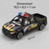 Mașină de poliție pickup cu inerție pentru copii