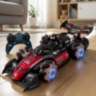 Mașinuță RC cu fum, lumini și mișcare 360°