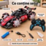 Mașinuță RC cu fum, lumini și mișcare 360°