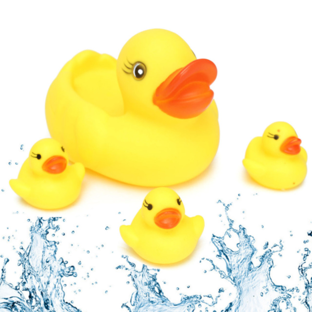 Set 4 Rățuște de Baie cu Piuitoare