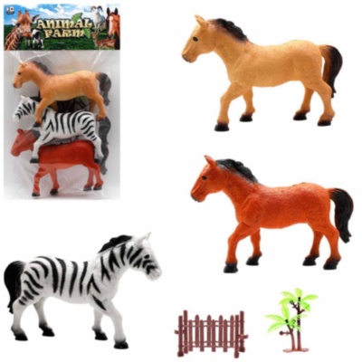 Mega Set 3 Căluți cu Gard | image